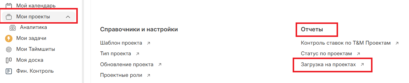 Отчёт по загрузке команды